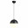 4958/1A PENDANT ODL22 307 черный/металл/белый/стекло Подвес E27 1*40W PINGA