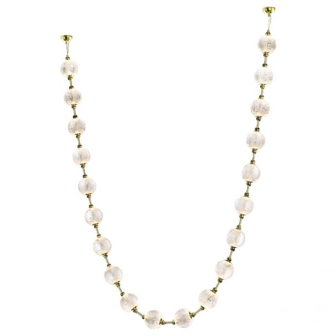 5008/80L L-VISION ODL23 золотой/прозрачный/металл/акрил Подвес LED  80W 4000K 4400Лм CRYSTAL