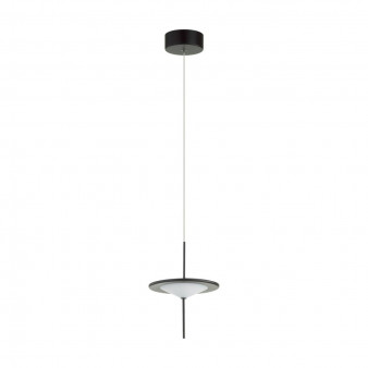 5012/10L L-VISION ODL23 281 черный/белый матовый металл/акрил Подвес LED 10W 3000K STEKA