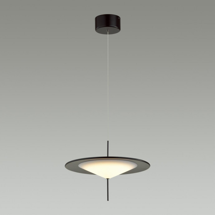 5012/16L L-VISION ODL23 281 черный/белый матовый металл/акрил Подвес LED 16W 3000K STEKA