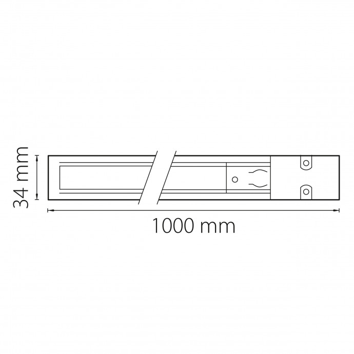 Трек четырехконтактный трехфазный Barra Lightstar 504019