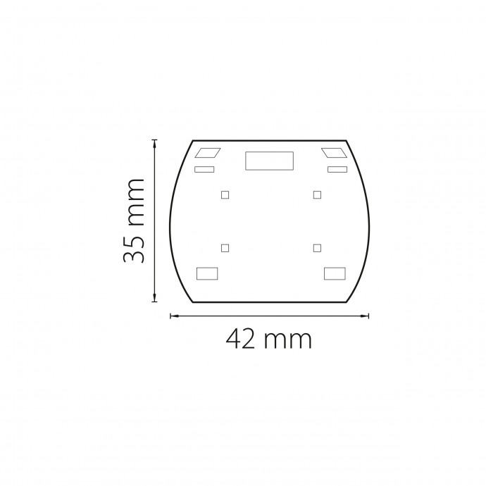 Заглушка концевая трехфазная Barra Lightstar 504166