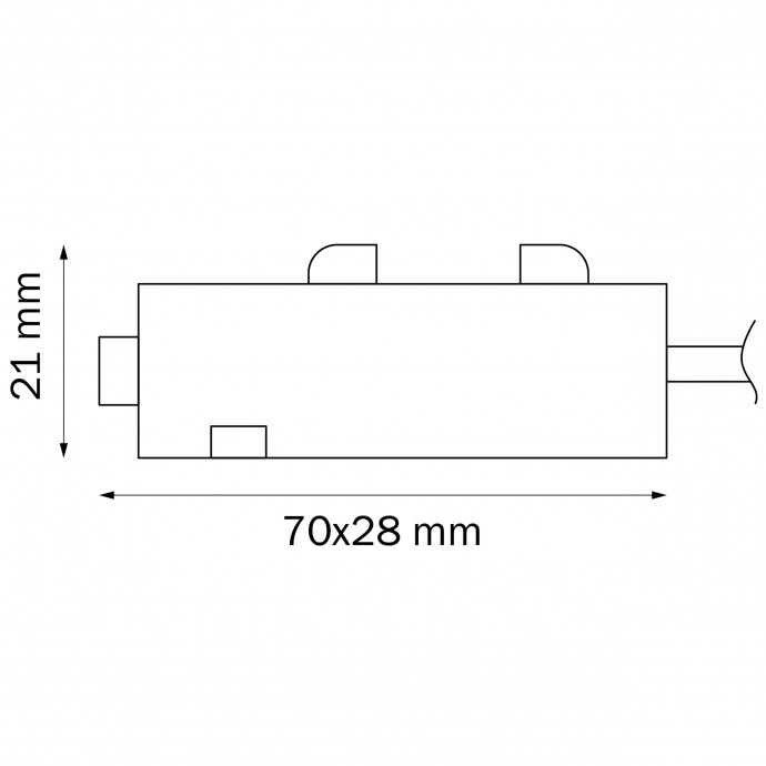Питание боковое PRO Teta Lightstar 505116