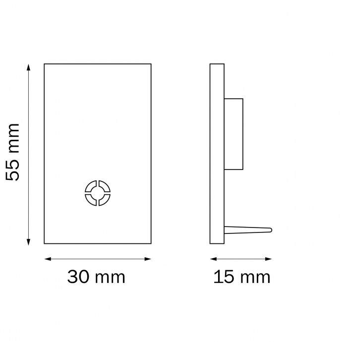 Заглушка концевая трековая PRO Teta Lightstar 505166