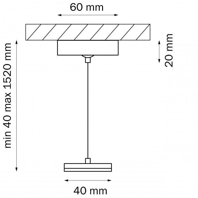 Подвес трековый PRO Teta Lightstar 505177