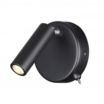 5220/3WL LEDIO LN22 049 черный Бра с выкл. LED 3W 3000K 330Лм  220V CHASE