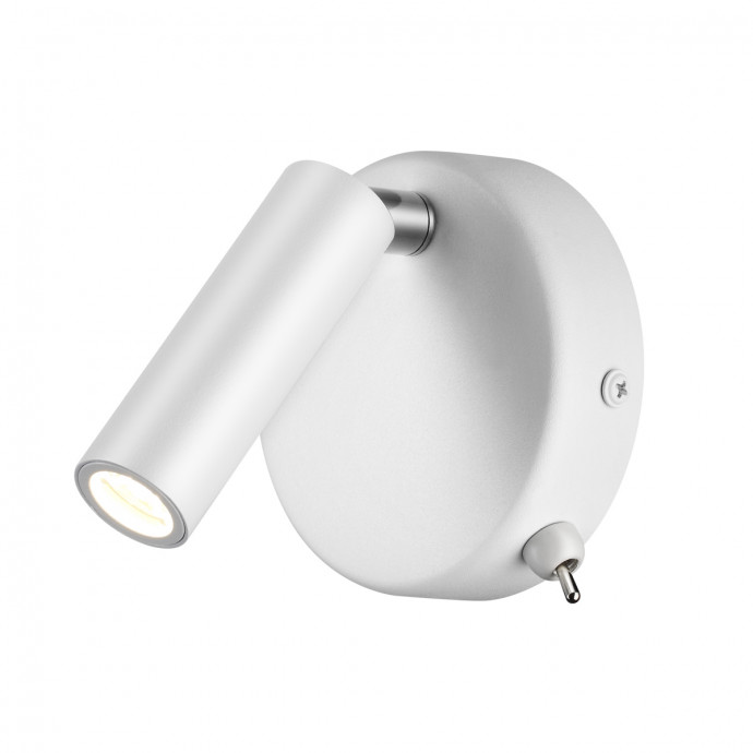 5221/3WL LEDIO LN22 049 белый Бра с выкл. LED 3W 3000K 330Лм  220V CHASE