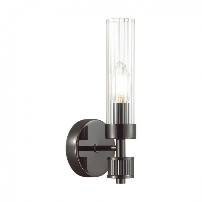 5275/1W CLASSI LN23 121 черный хром Бра E14 1*40W 220V KAMILLA