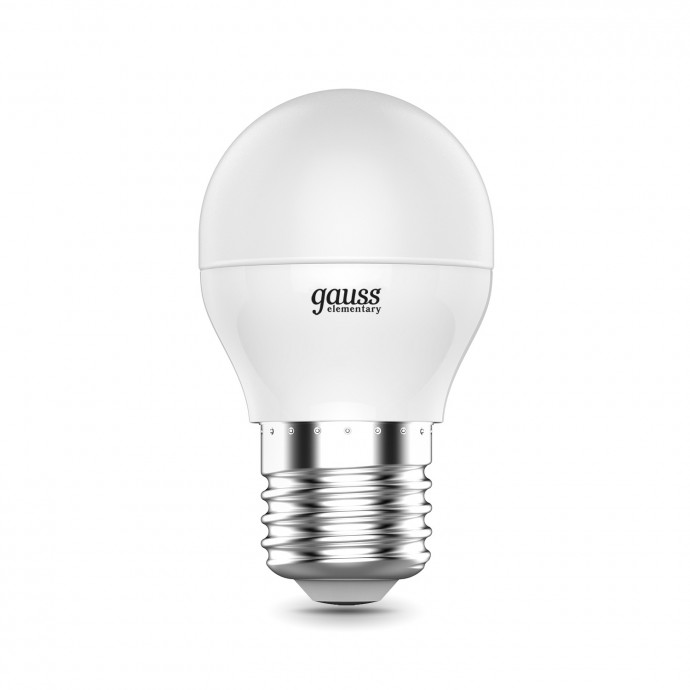 53218 Лампа Gauss LED Elementary Globe 8W E27 2700K 1/10/100