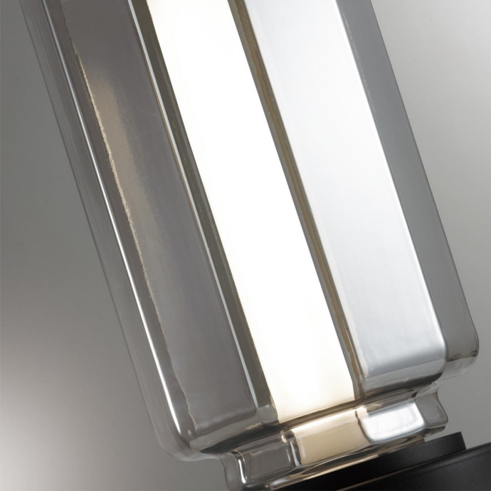 5408/10TL HIGHTECH ODL_EX24 черный/дымчатый/металл/стекло/акрил Настольная лампа LED 10W 3000K 700Лм JAM
