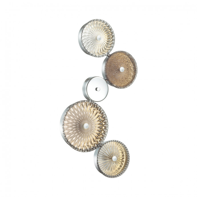 5416/26WL L-VISION ODL_EX23 11 хром/разноцветный металл/стекло Бра LED 26W 4000K CARAMELLA