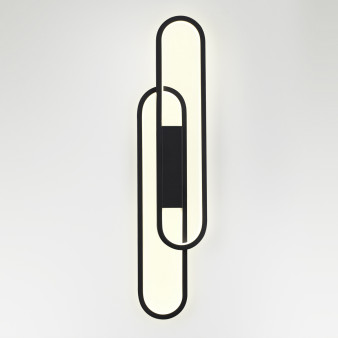 5610/37WL LEDIO LN23 019 черный Настенный светильник LED 37W 4000К 1679Лм 220V CLIPE