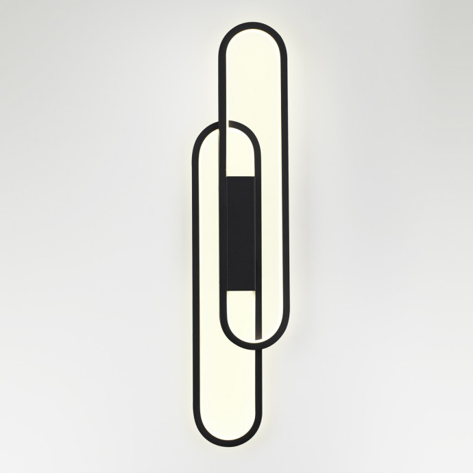 5610/37WL LEDIO LN23 019 черный Настенный светильник LED 37W 4000К 1679Лм 220V CLIPE