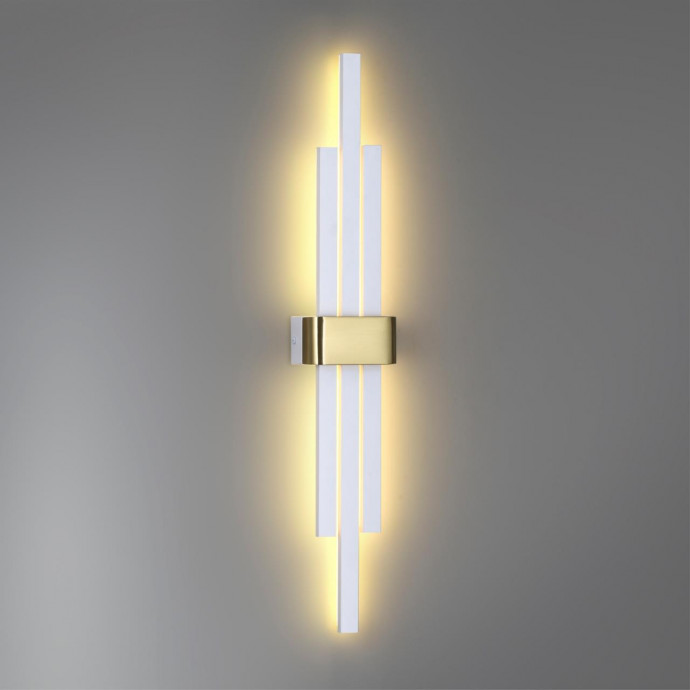 5686/18WL LEDIO LN23 золотой, белый Настенный светильник LED 18W 1350Лм 3000К 220V TOVE