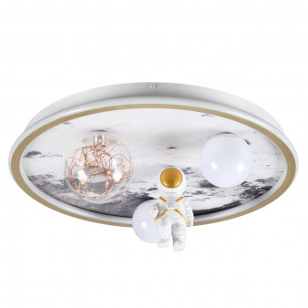 6507/88CL LEDIO LN23 белый, золотой Потолочный светильник LED 88W 5668Лм 3000-6000К 220V ATLAS