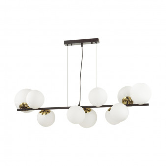 6508/10 MODERNI LN23 черный, белый, бронза Люстра E14 10*40W 220V MELONA
