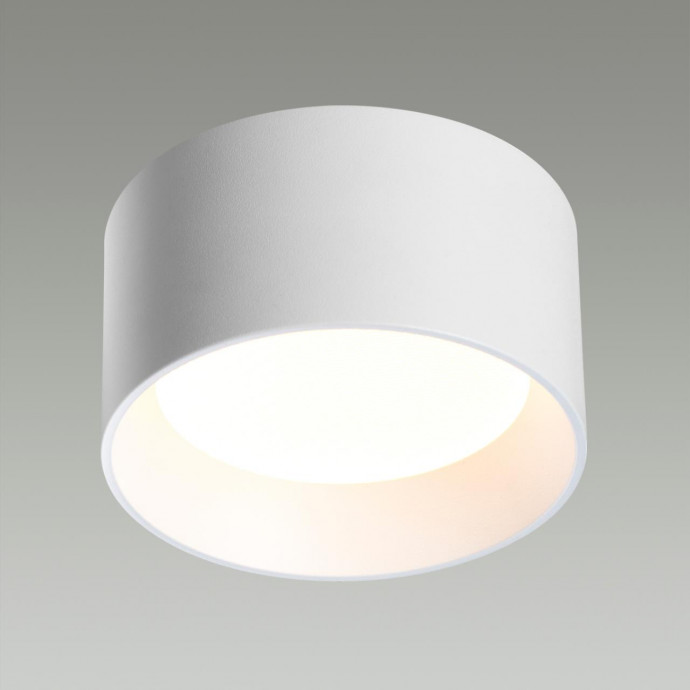 6622/10CL HIGHTECH ODL24 белый/металл/акрил Потолочный светильник IP20 LED 10W 3000K 220V OBEN