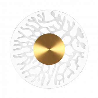 6627/9WL MIDCENT ODL24 античная бронза/металл/акрил Настенный светильник IP20 LED 9W 3000K 220V SOLARIS