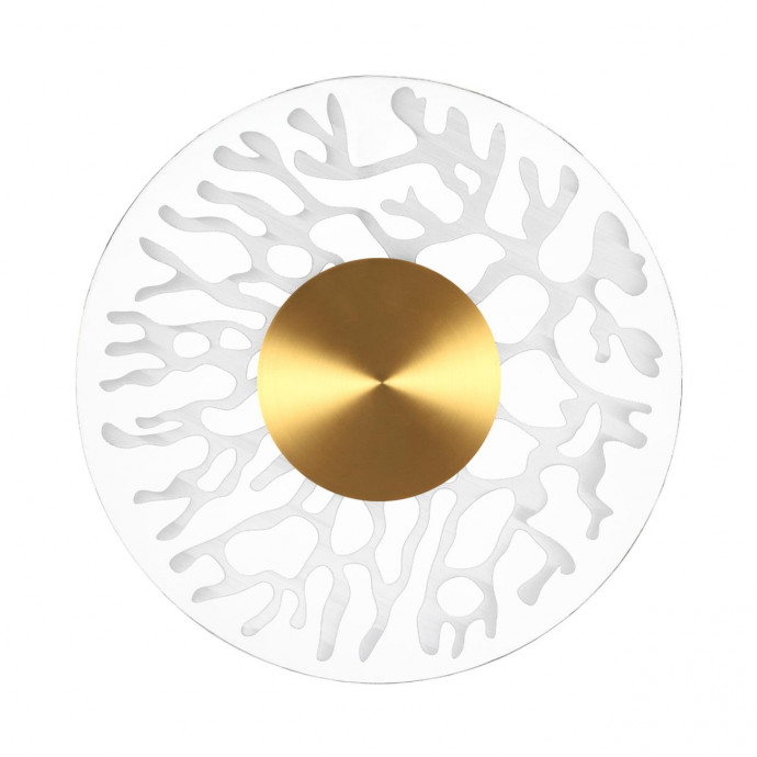 6627/9WL MIDCENT ODL24 античная бронза/металл/акрил Настенный светильник IP20 LED 9W 3000K 220V SOLARIS