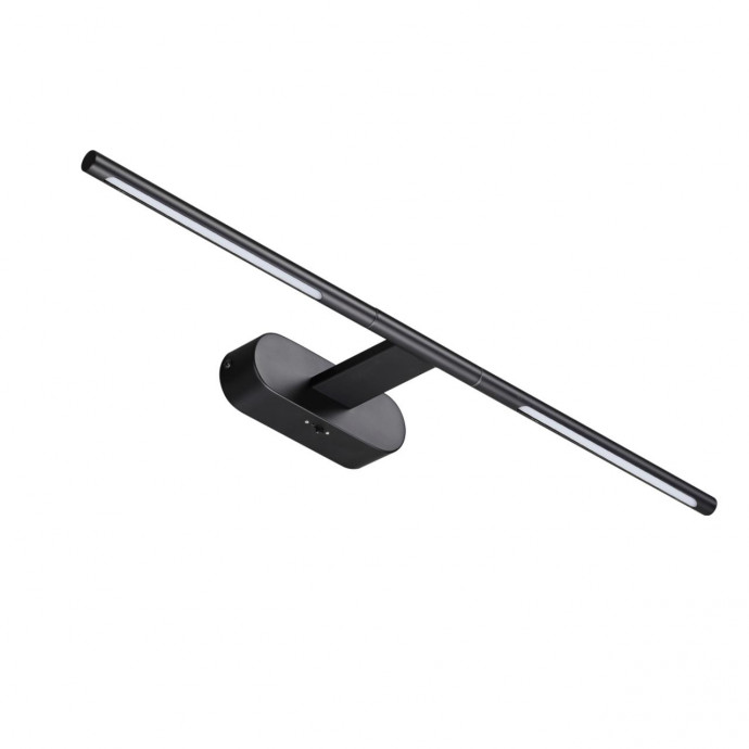 6634/7WL HIGHTECH ODL24 металл/черный/акрил Настенный светильник IP20 LED 7W 3000K/4000K/6000K (перекл ч/з тумблер) 220V ALEDO