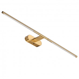 6635/9WL HIGHTECH ODL24 металл/античная бронза/акрил Настенный светильник IP20 LED 9W  3000K/4000K/6000K (перекл ч/з тумблер) 220V ALEDO