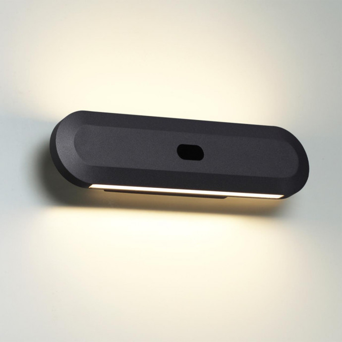 6641/14WL HIGHTECH ODL24 металл/черный/акрил Настенный светильник IP20 LED 40W 3000K 220V с датчиком движения и диммером яркости SATRION