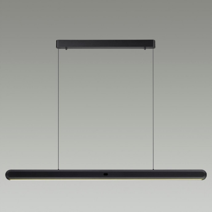 6641/40L HIGHTECH ODL24 металл/черный/акрил Подвесной светильник IP20 LED 40W 3000K 220V с датчиком движения и диммером яркости SATRION