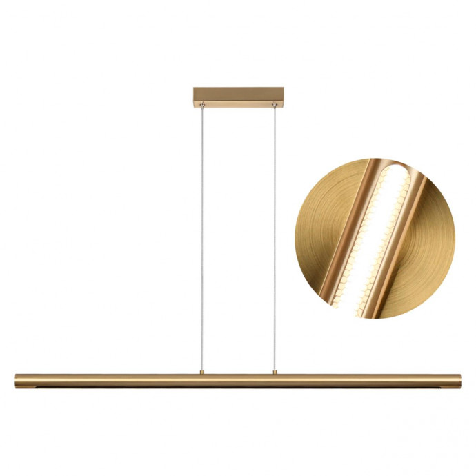 6644/45L HIGHTECH ODL24 античная бронза/металл/акрил Подвесной светильник IP20 LED 49W 3000K 220V MALI