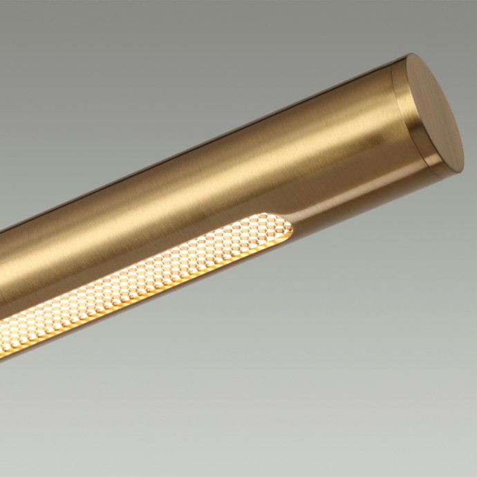 6644/45L HIGHTECH ODL24 античная бронза/металл/акрил Подвесной светильник IP20 LED 49W 3000K 220V MALI