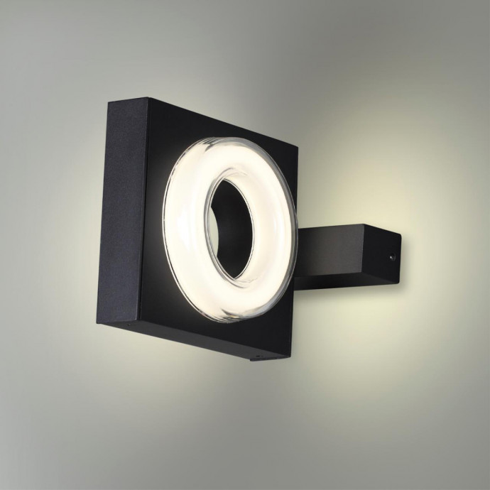 6654/5WL NATURE ODL24 черный/металл Уличный  настенный светильник IP54  LED 5W 4000K AC85-265V VART
