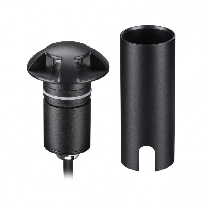 6662/3GL NATURE ODL24 черный/металл Встраиваемый грунтовый светильник IP67 LED 3W 4000K  12V/24V WALD