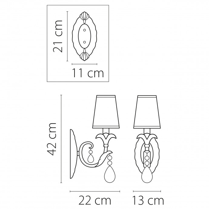 Бра Cappa Lightstar 691614