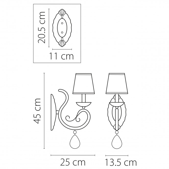 Бра Ricerco Lightstar 693614