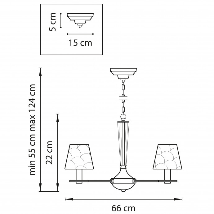 Люстра подвесная Perla Lightstar 707061