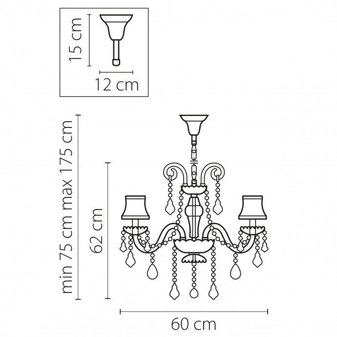 Люстра подвесная Nativo Lightstar 715067