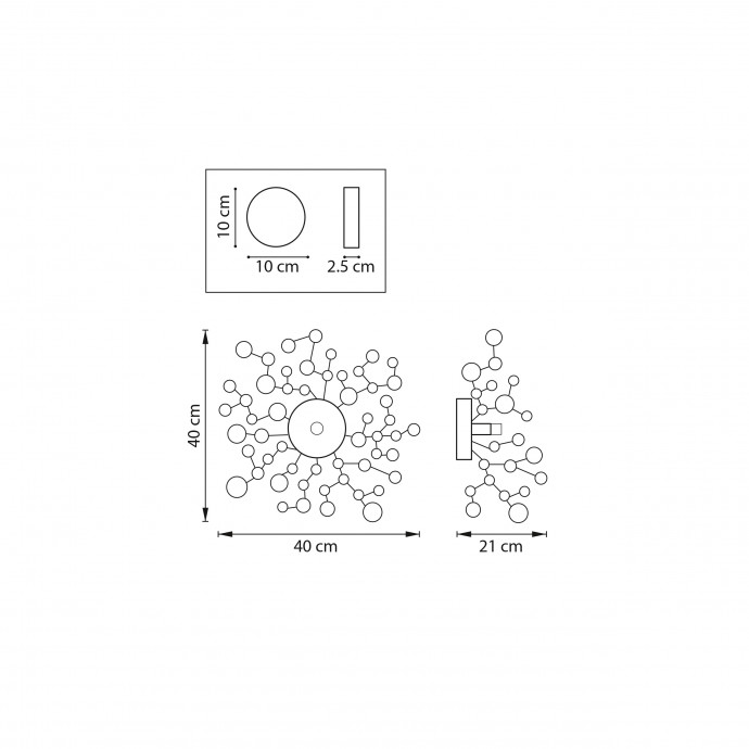 Бра Extra Lightstar 721632