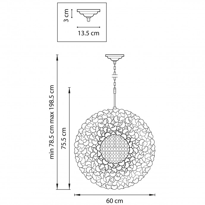 Подвес Verona Lightstar 727081