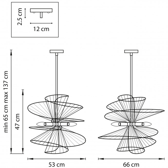 Люстра потолочная Zeta Lightstar 728163