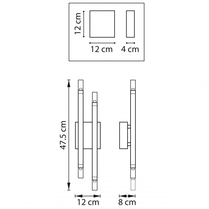 Бра Iris Lightstar 734647
