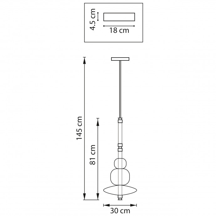 Люстра потолочная Emisfero Lightstar 737540