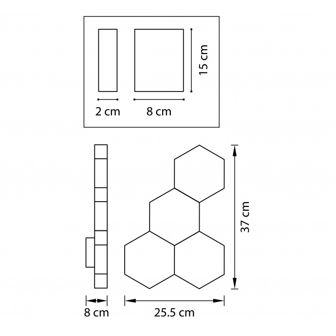 Светильник настенный Favo Lightstar 750643