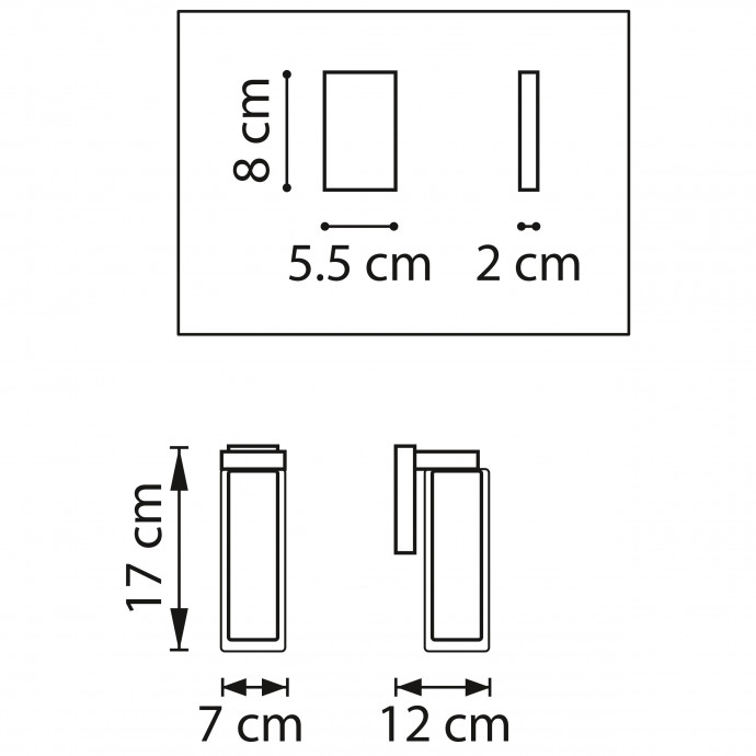 Бра Cilino Lightstar 756614