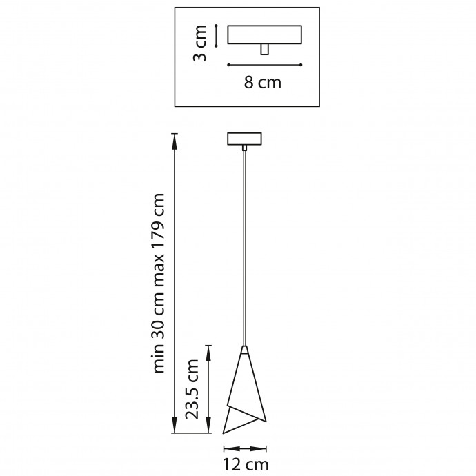 Подвес Cone Lightstar 757010