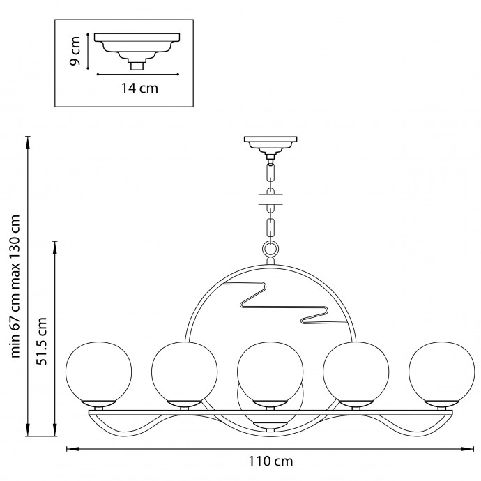 Люстра подвесная Enna Lightstar 762117