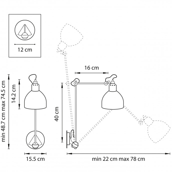 Бра Loft Lightstar 765616