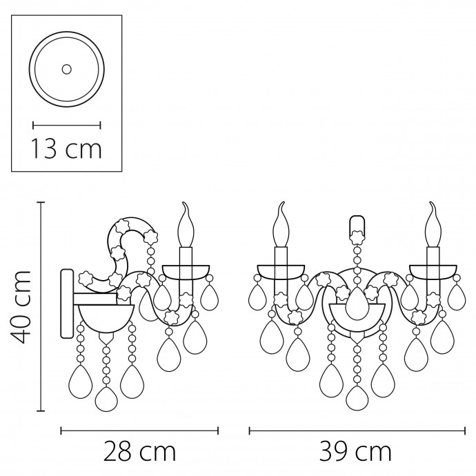 Бра Champa Lightstar 775623