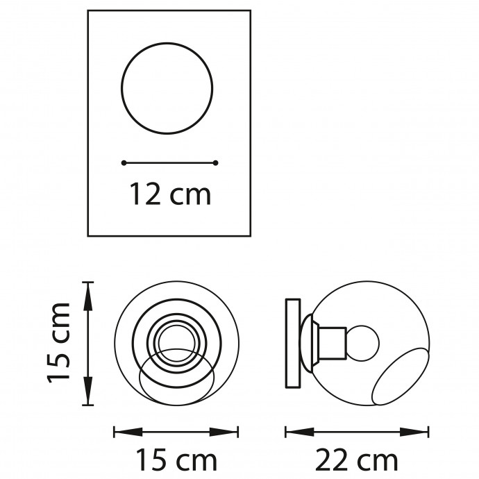 Бра Beta Lightstar 785616