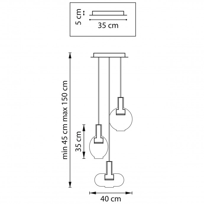 Люстра подвесная Disco Lightstar 792139