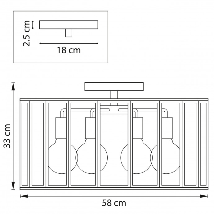 Люстра потолочная Genni Lightstar 798281
