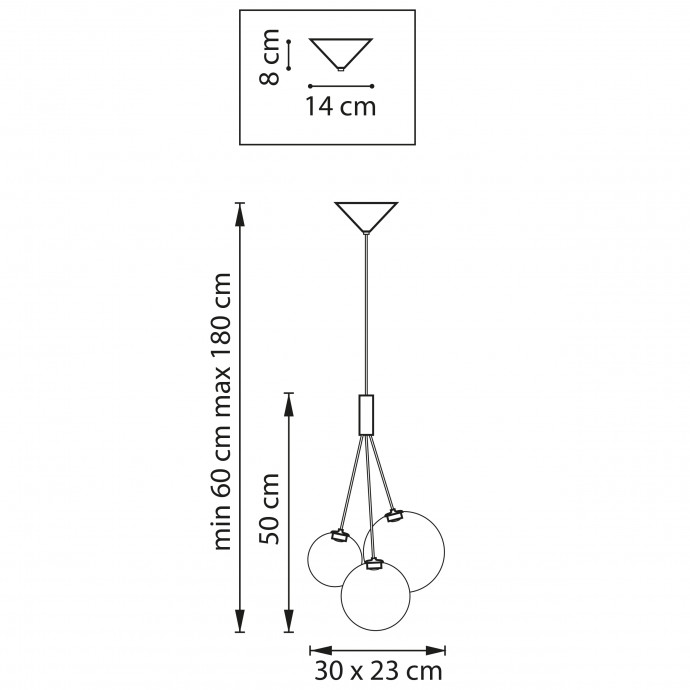 Подвес Sferetta Lightstar 801030